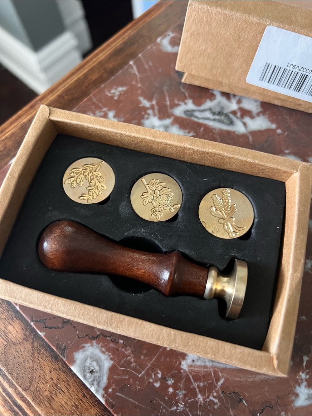 4 pc Wax Seal Stamp Kit
